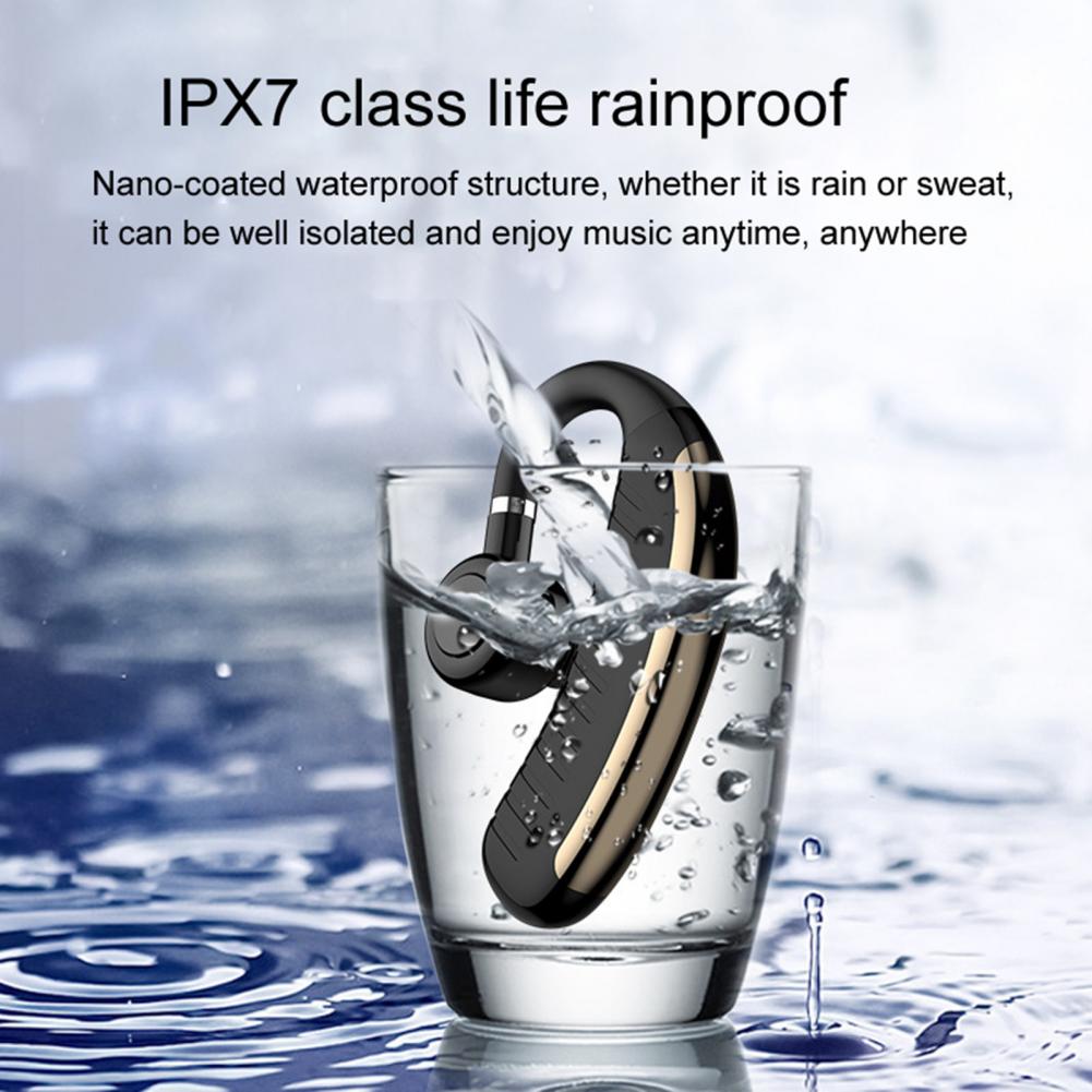 X10 Earphone Bluetooth 5.0 Waterproof Single Business Headset Waterproof Sports Headphones Earbuds X10 Earphone Bluetooth 5.0 Waterproof Single Business Headset Waterproof Sports Headphones Earbuds